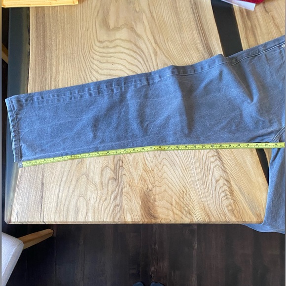 Naked & Famous Jeans Mens 32 x 29 Gray Selvedge Weird Guy Tapered - Picture 8 of 8